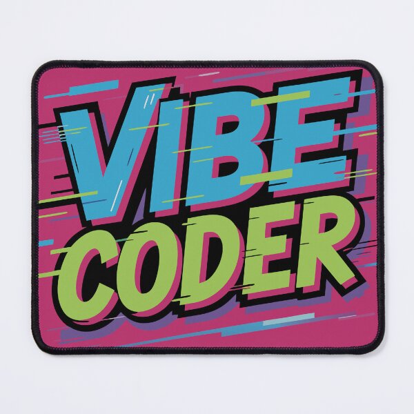 Item preview, Vibe Coder – Retro 80s Style Programmer Gift designed and sold by RogueDroid.