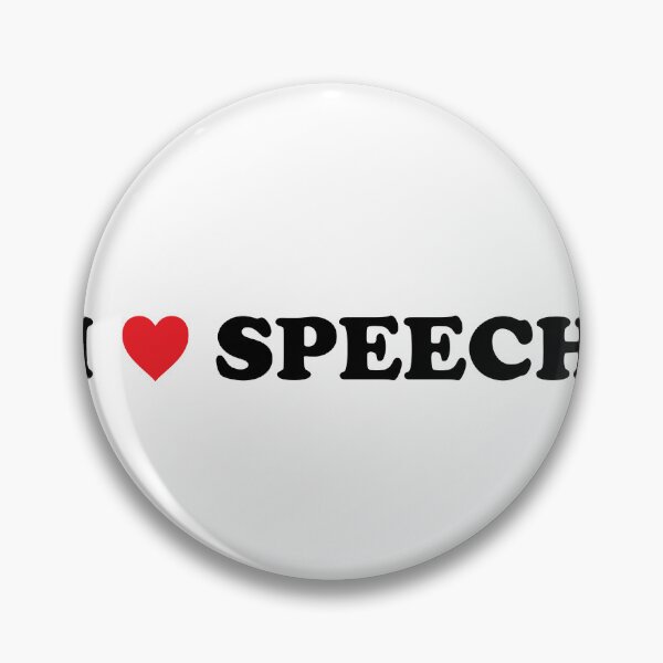 Item preview, I HEART SPEECH - Speech Team designed and sold by Tyson Carter.