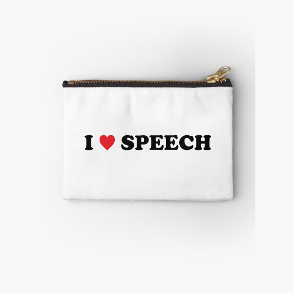 Item preview, I HEART SPEECH - Speech Team designed and sold by Tyson Carter.