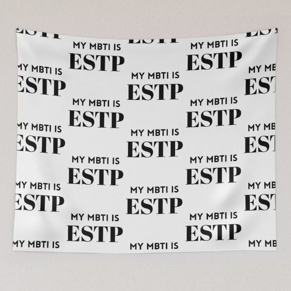 Item preview, My MBTI Is ESTP designed and sold by Mywaymylife.