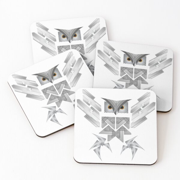 Item preview, Gray owl designed and sold by Robert Lucio.