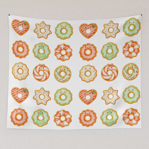 Item preview, Christmas Cookies With Hole In The Center Set designed and sold by scicilysimonee.