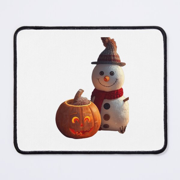 Item preview, Charming Halloween Snowman, Spooky Pumpkin Delight designed and sold by ShopTwentyFour.