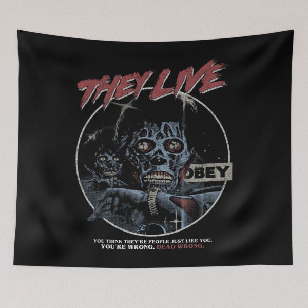 Item preview, They Live (Distressed)John Carpenter Horror designed and sold by thuuthays.