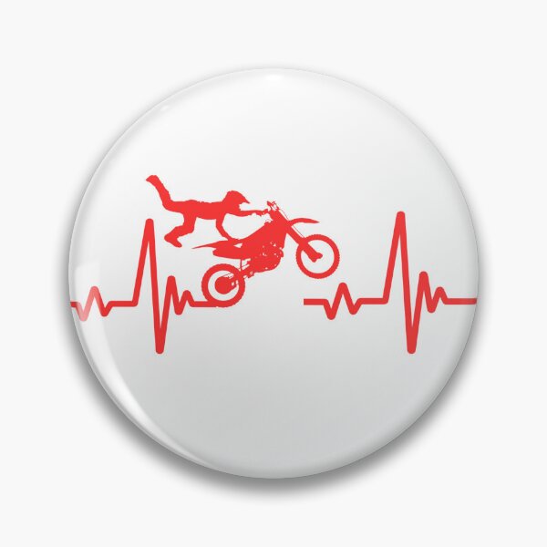 Item preview, Motorbikes are life heartbeat designed and sold by AngusDesignsAu.