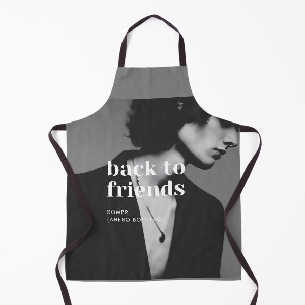 Item preview, SOMBR Back To Friends Singer Black & White Portrait | Indie Alternative Album Poster Art designed and sold by solonwmith6.