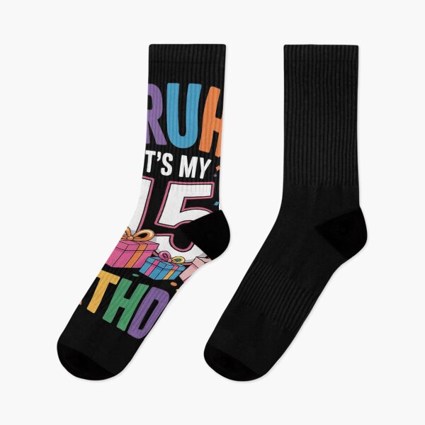 Item preview, Bruh It's My 15th Birthday 15 Happy Birthday Boys or Girls  designed and sold by Belkisallen.