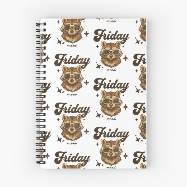 Item preview, Friday Mood Raccoon designed and sold by Nacho Average Designs.