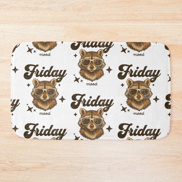Item preview, Friday Mood Raccoon designed and sold by Nacho Average Designs.