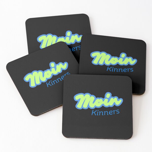 Item preview, Moin Kinners – Funny North German greeting in coastal style designed and sold by Fies-und-Fein.