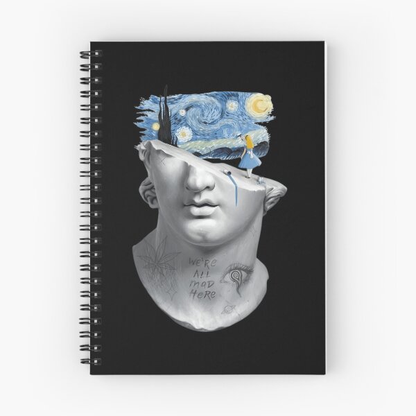 Item preview, Alice In Starry Night Surreal Bust Design designed and sold by HauteTrend.