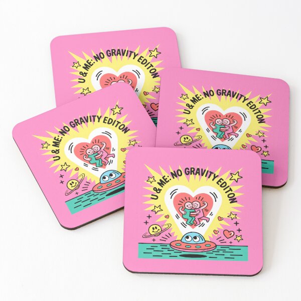 Item preview, Galactic Affection Under a Yellow Burst and Pink Sky designed and sold by SplashTastic.
