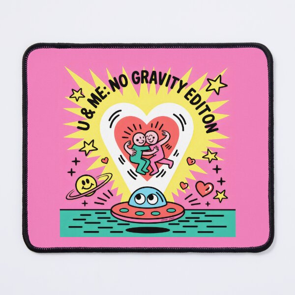Item preview, Galactic Affection Under a Yellow Burst and Pink Sky designed and sold by SplashTastic.