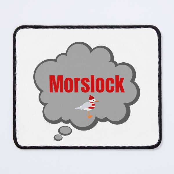 Item preview, Morslock – Funny North German design with a seagull | Low German humor from the sea designed and sold by Fies-und-Fein.
