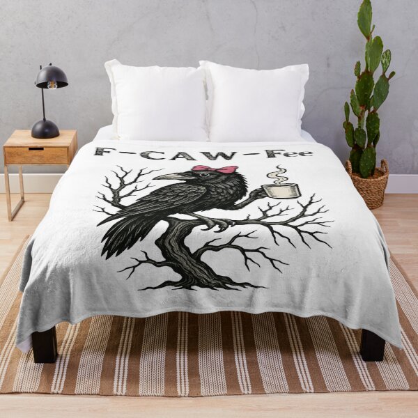 Item preview, F-Caw-Fee Raven Coffee designed and sold by vifernndan.
