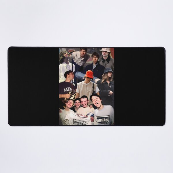 Item preview, Oasis Band Collage – Retro Britpop Aesthetic Music Art designed and sold by donestufosaf.