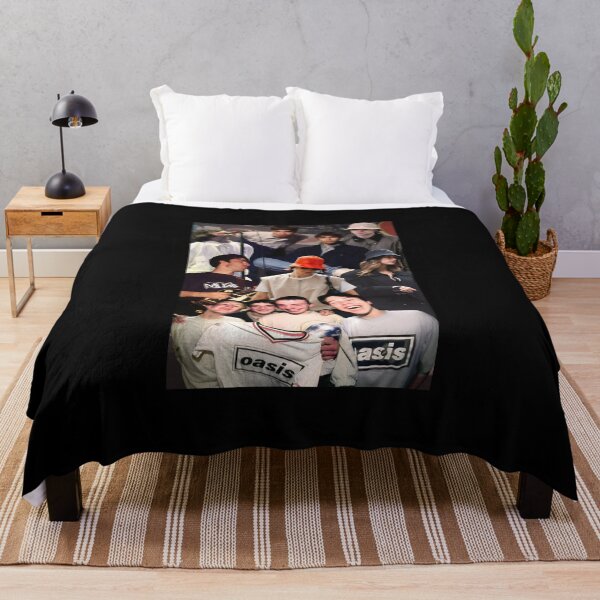 Item preview, Oasis Band Collage – Retro Britpop Aesthetic Music Art designed and sold by donestufosaf.