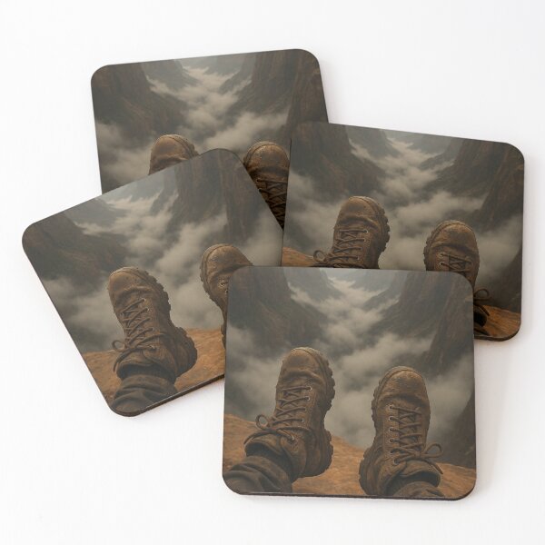 Item preview, Boots on the Edge - Adventure Hiking designed and sold by CraftedHome.