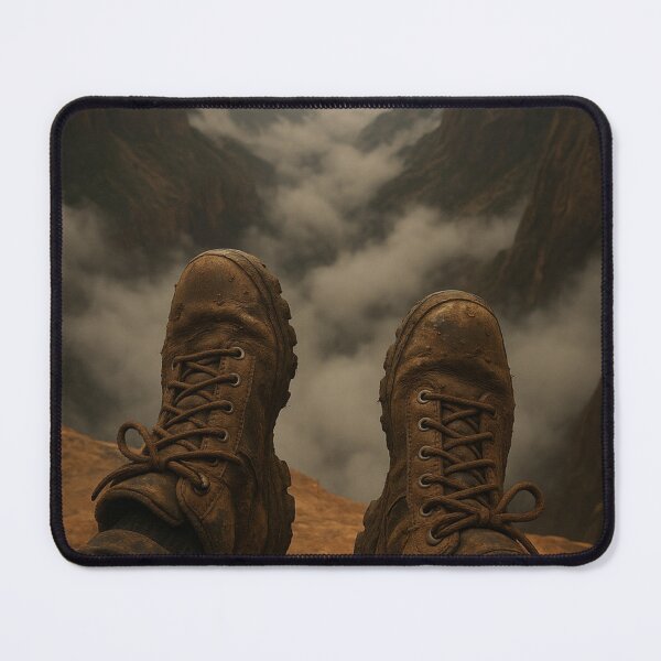 Item preview, Boots on the Edge - Adventure Hiking designed and sold by CraftedHome.