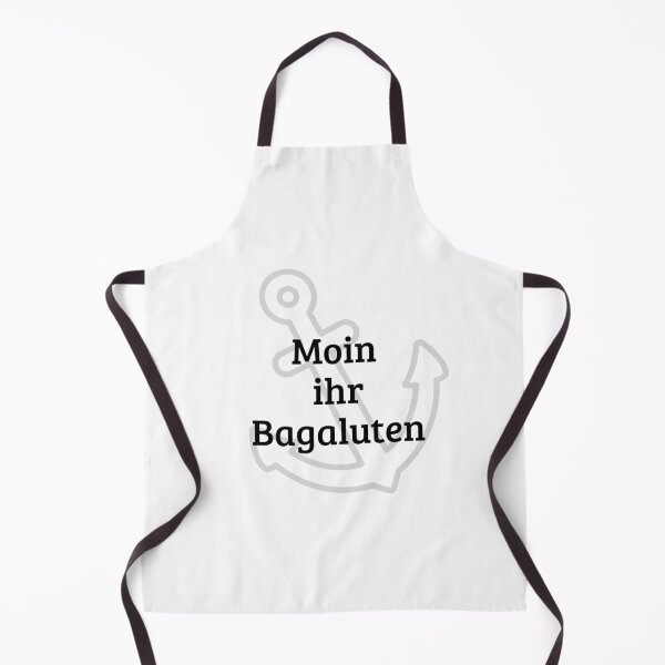 Item preview, Moin ihr Bagaluten – Maritime anchor design for North Sea & Baltic Sea fans designed and sold by Fies-und-Fein.