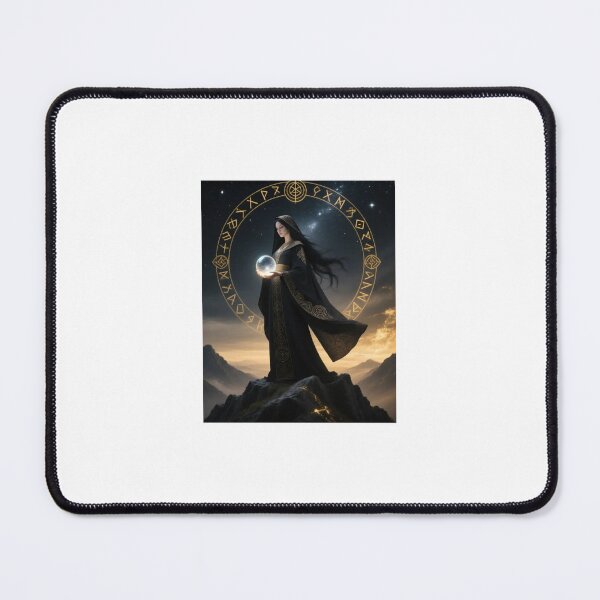 Item preview, Wiccan lady designed and sold by Woo-Mintz.