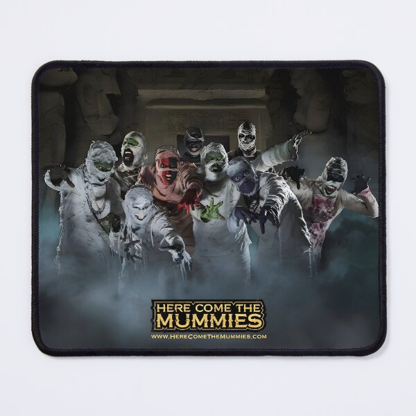 Item preview, The Mummies Band – Funky Horror Monster Retro Art Design designed and sold by donestufosaf.