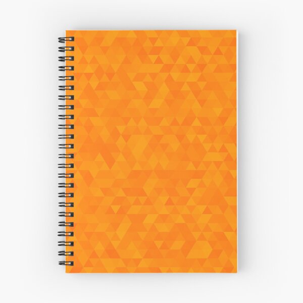 Item preview, Polygonal triangular orange shining background. Modern geometrical abstract seamless pattern designed and sold by Tae Mi.