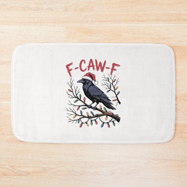 Item preview, Funny Christmas Crow F-Caw-F designed and sold by vifernndan.