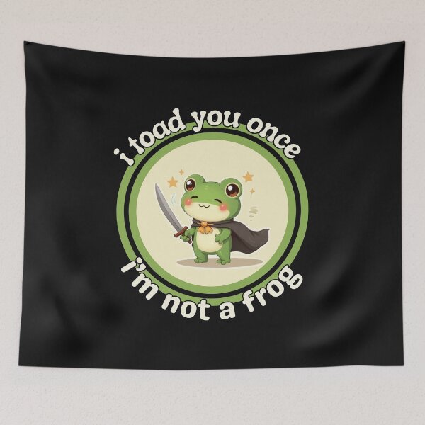 Item preview, i'm a toad not a frog designed and sold by BandM Jos-Wilias.