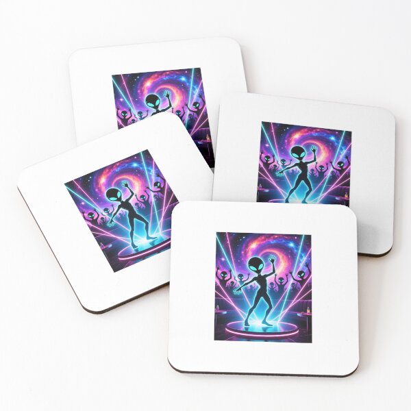 Item preview, Alien on the dancefloor designed and sold by Woo-Mintz.