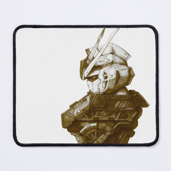 Item preview, GAT-X105 Aile Strike Gundam head ink gold watercolour kira yamato designed and sold by sabartgunpla.
