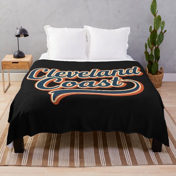Item preview, Cleveland Coast Vintage Script Retro Ohio designed and sold by PostersMode.