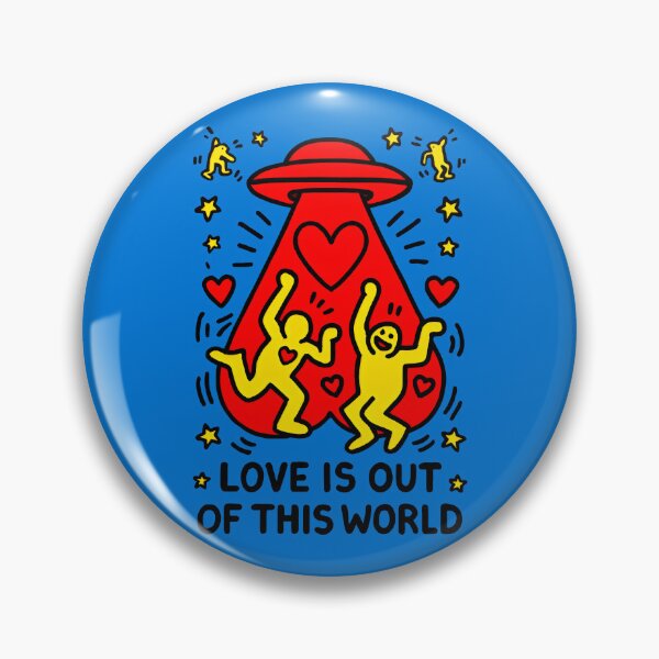 Item preview, Universal Love Under Red Hearts and Yellow Stars designed and sold by SplashTastic.