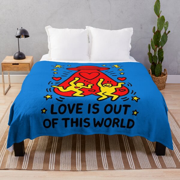 Item preview, Universal Love Under Red Hearts and Yellow Stars designed and sold by SplashTastic.