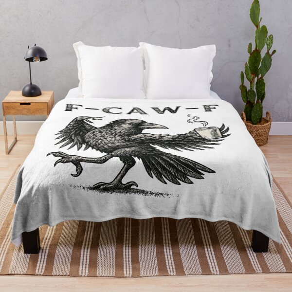 Item preview, Funny Raven Coffee F-Caw-F designed and sold by vifernndan.