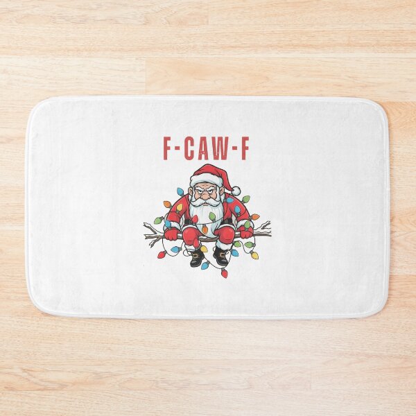 Item preview, Funny Santa F-Caw-F Christmas designed and sold by vifernndan.