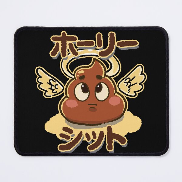 Item preview, “Holy Sh*t – Cute Kawaii Poop Angel Design” designed and sold by dellgalvez.