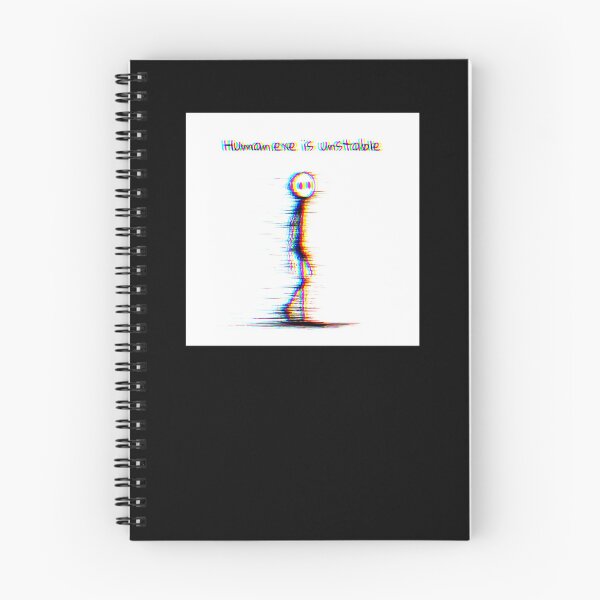 Item preview, Human.exe is unstable, simple glitched artwork designed and sold by silent-violin.