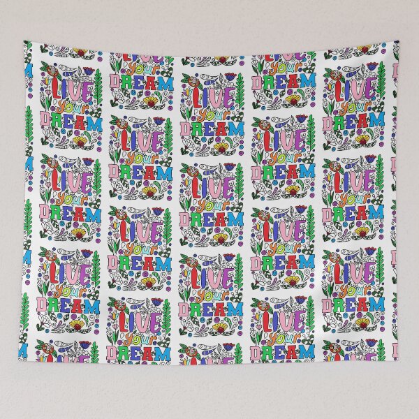 Item preview, Live Your Dream designed and sold by Newprojectart.