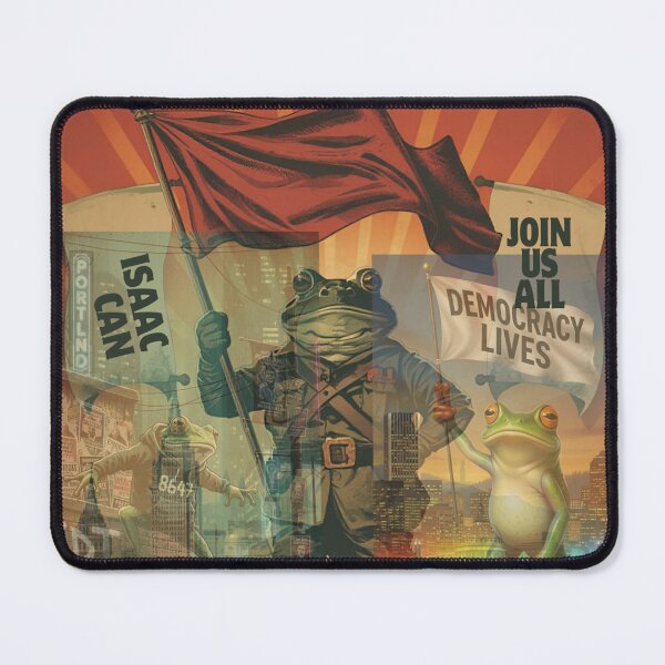 Item preview, Hop Portland Resist Frog designed and sold by Urban Aesthetics.