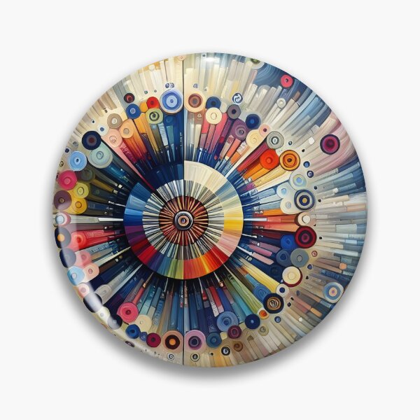 Item preview, Vibrant Energy A Dynamic Abstract Journey designed and sold by Med81.