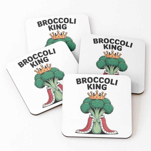 Item preview, Broccoli King Mens Broccoli Lover Cute Broccoli designed and sold by PunkNation-Arts.