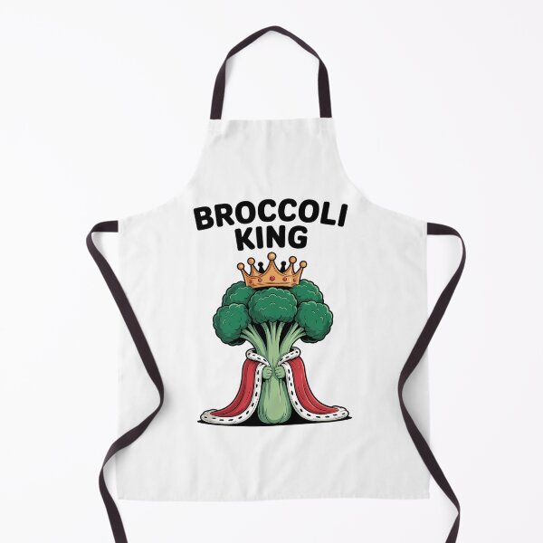 Item preview, Broccoli King Mens Broccoli Lover Cute Broccoli designed and sold by PunkNation-Arts.