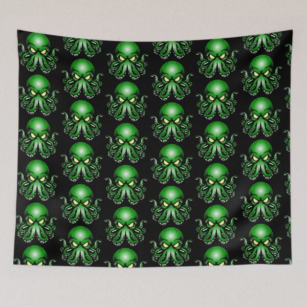 Item preview, Green Octopus - Dark Mythic Vibe designed and sold by criptart.