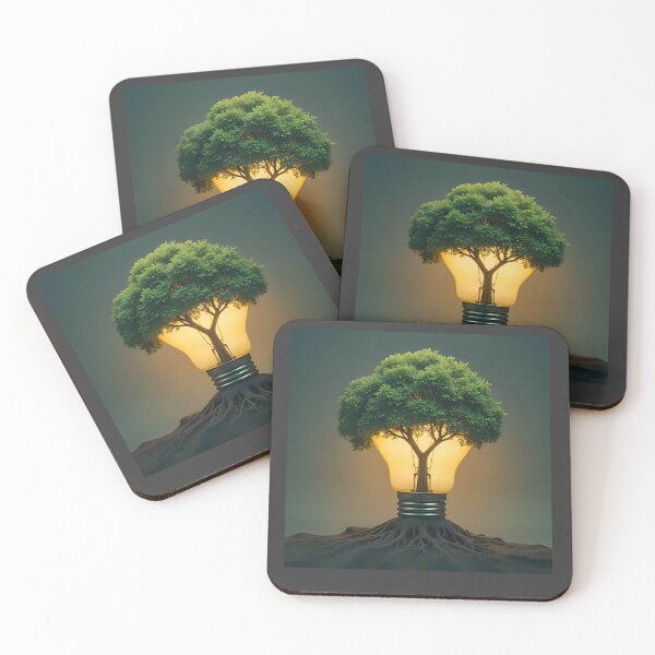 Item preview, Tree of Light and Growth designed and sold by QuirkForge.