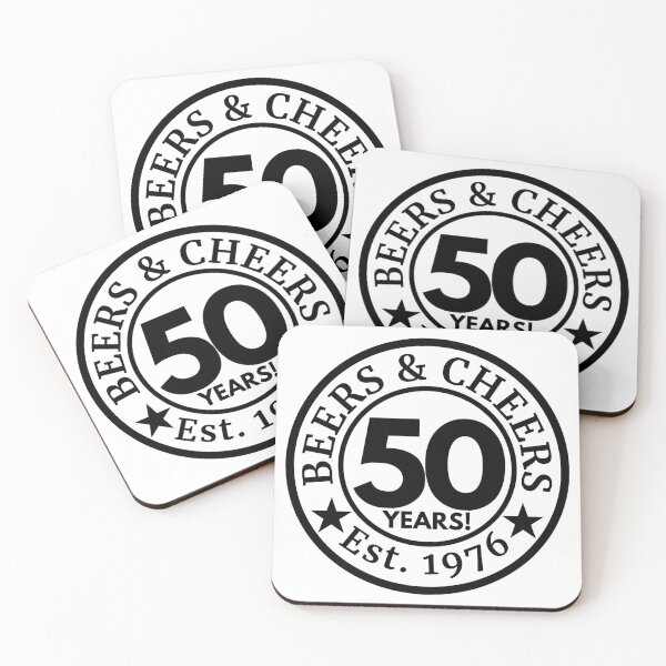 Item preview, Beers and Cheers 50 1976 | 50th Birthday Celebration | Vintage Anniversary designed and sold by highflycrafts.