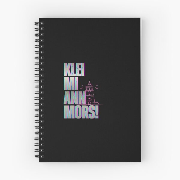 Item preview, Klei mi ann Mors – Low German saying in neon coastal style designed and sold by Fies-und-Fein.