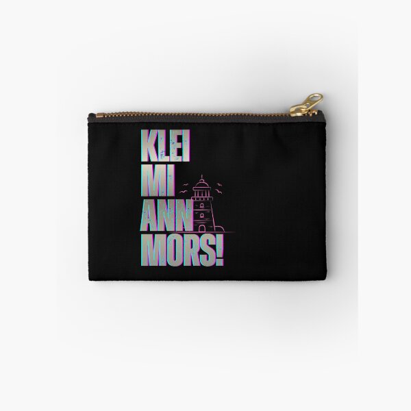 Item preview, Klei mi ann Mors – Low German saying in neon coastal style designed and sold by Fies-und-Fein.