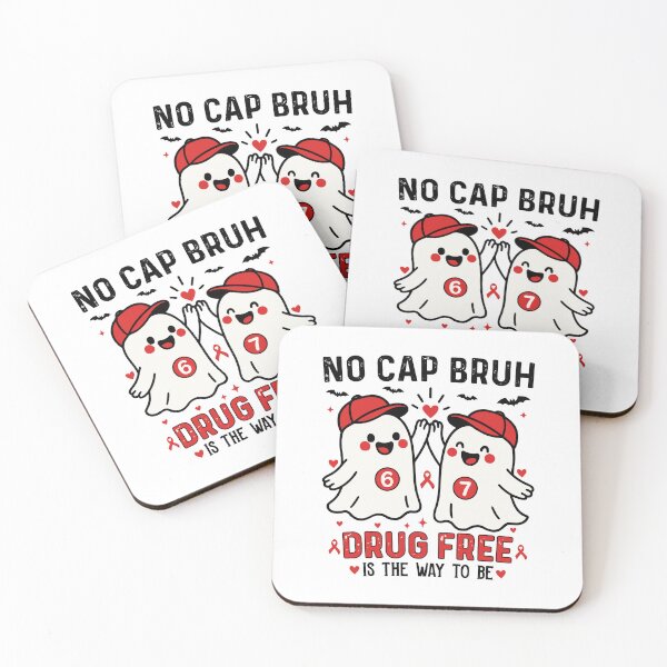 Item preview, No Cap Bruh Drug Free Is The Way To Be designed and sold by badreeder.
