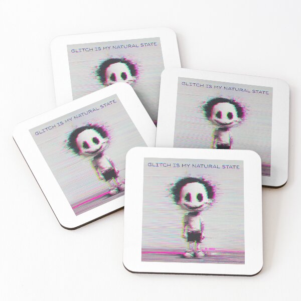 Item preview, Glitch is my natural state, glitched weird and creepy artwork designed and sold by silent-violin.
